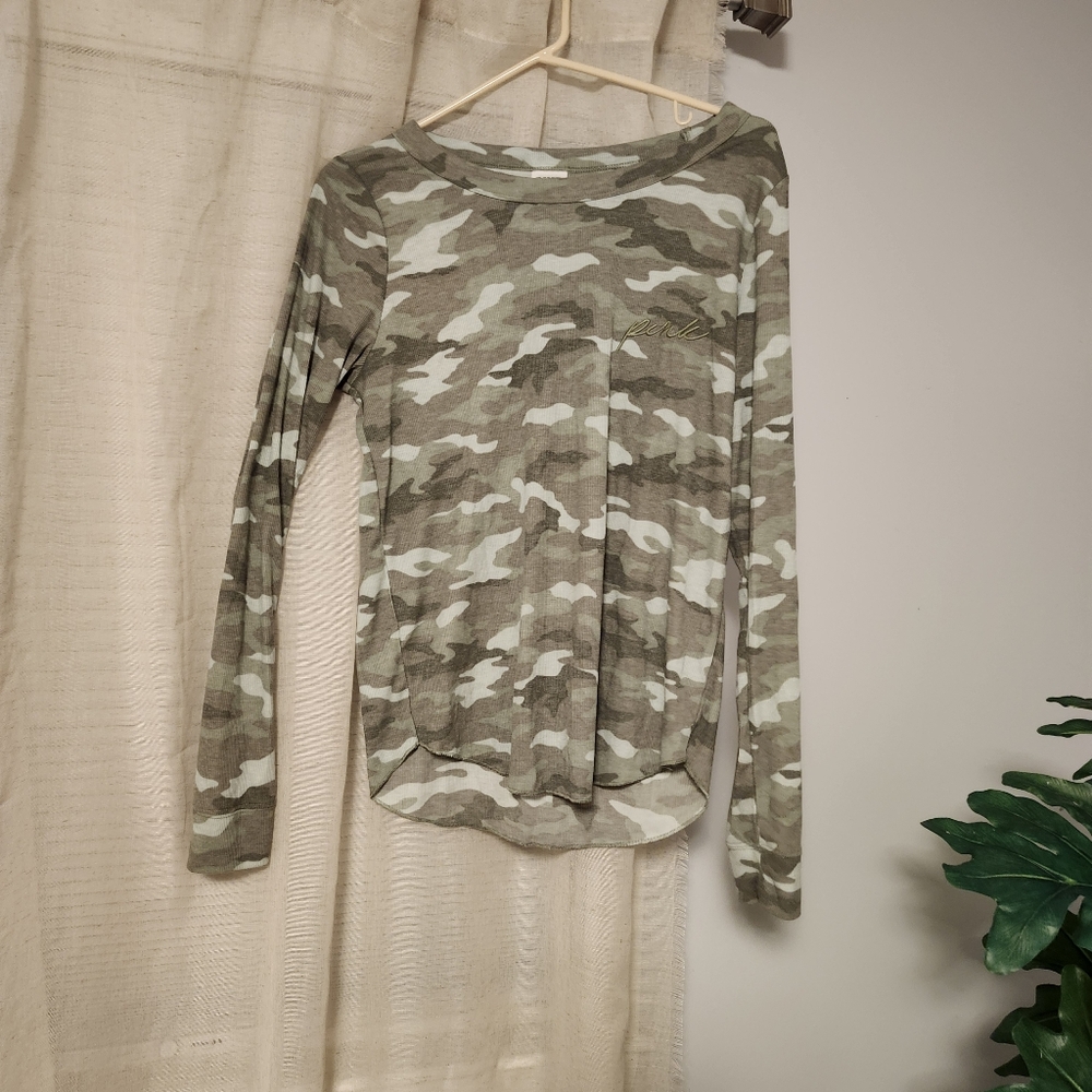 PINK!  Army long sleeve.